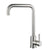 Wasserhahn aus Edelstahl – Hochwertiger, Rostfreier Wasserhahn mit Schwenkbarem Auslauf, Langlebig und Einfach zu Reinigen, Ideal für Moderne Küchen