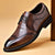 Herren Leder Schuhe Stilvolle Herren Schuhe Spitz Oxford Hochzeit Leder Herren Dress Schuhe Gentleman Büro Mann Schuh