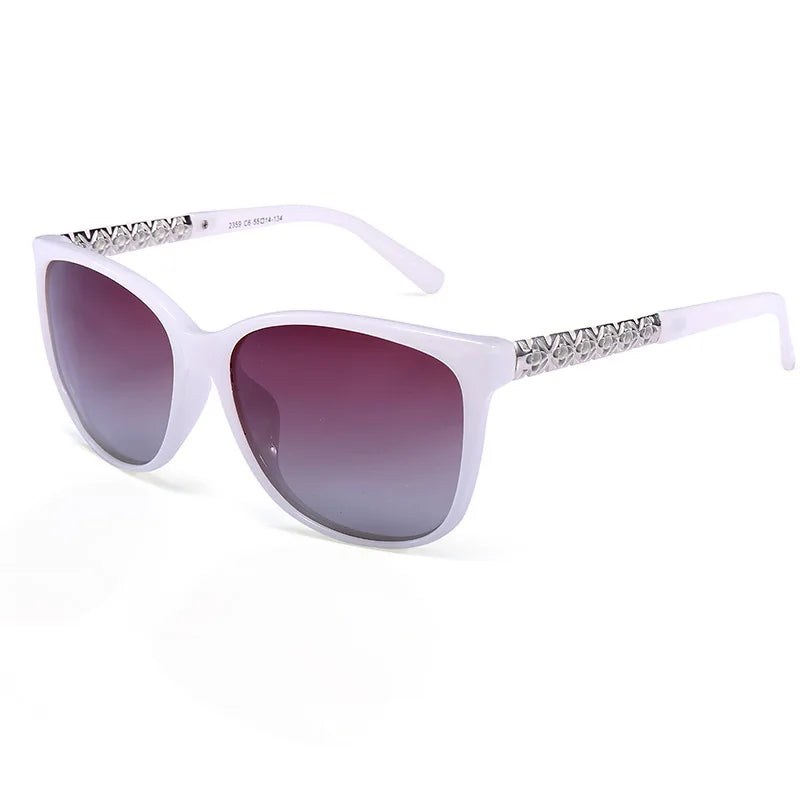 Sandsberg | TR Memory Frame Polarisierte Sonnenbrille für Frauen UV400 Schutz Einzigartig Gestaltet