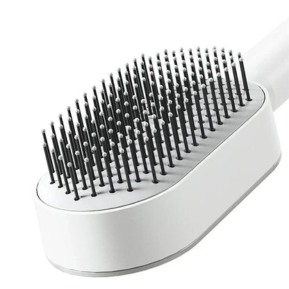Selbstreinigende 3D-Haarbürste