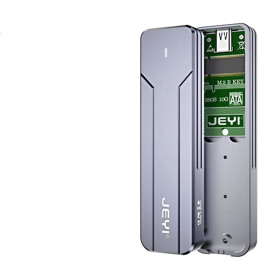 SwiftOpslag | M.2 NVMe/SATA SSD Gehäuse | USB 3.2 Gen 2 | Aluminium Gehäuse.