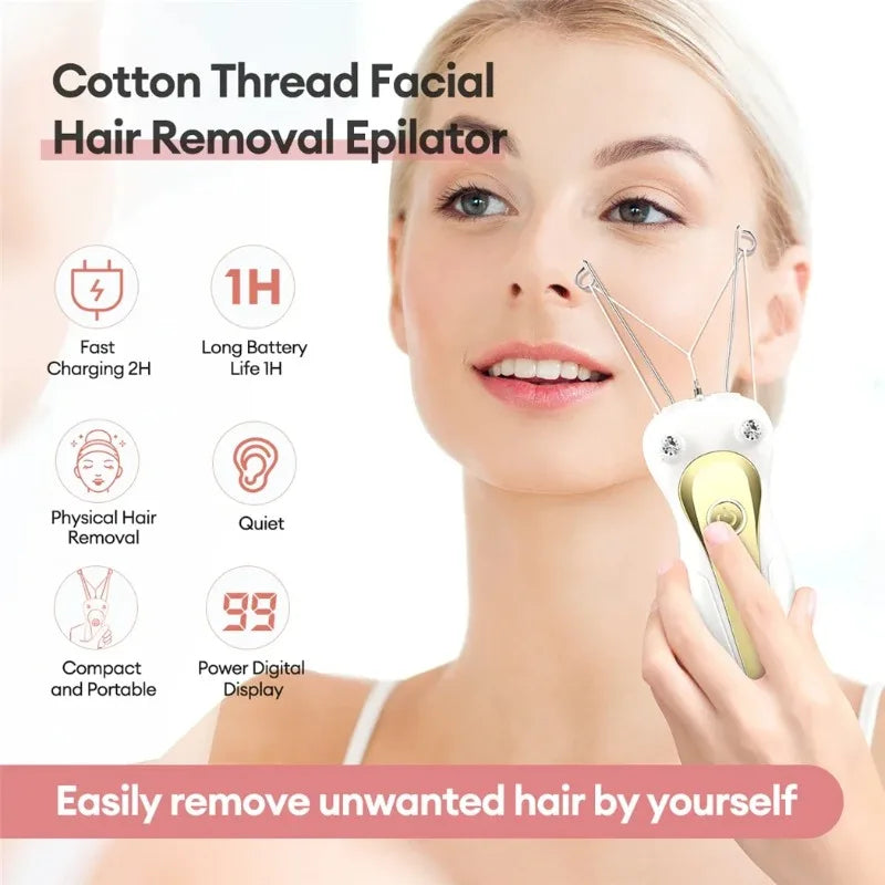 Sandsberg | Mini Elektrische Gesichts-Haarentfernung