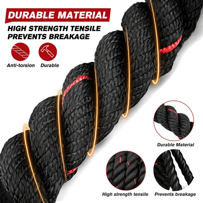 Sandsberg | Verstellbares Gewicht Springseil für Cardio- und Krafttraining