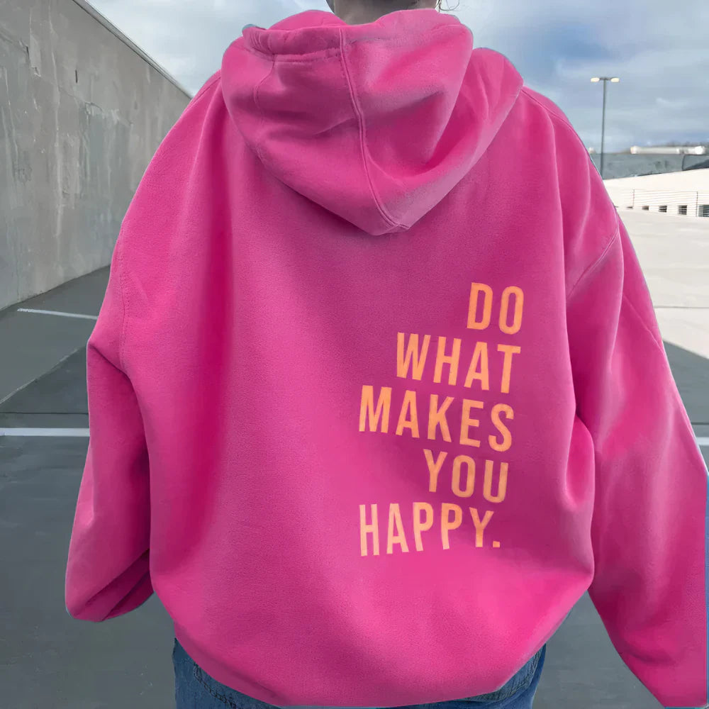 Glücklicher Hoodie