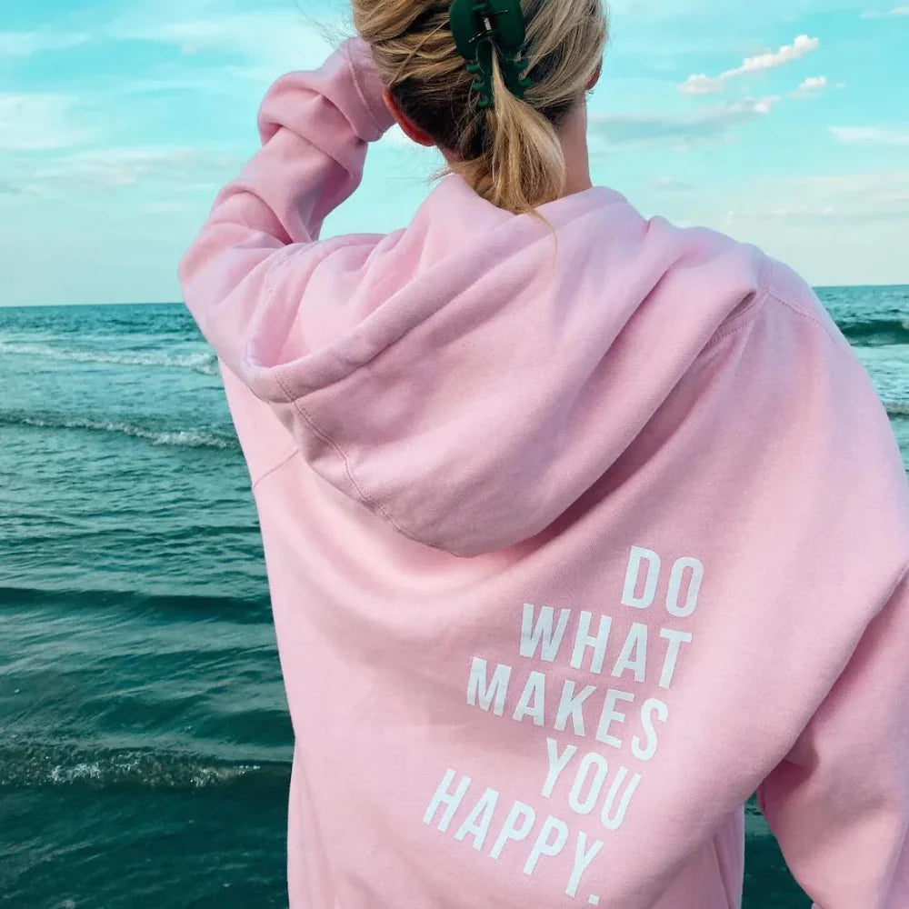 Glücklicher Hoodie