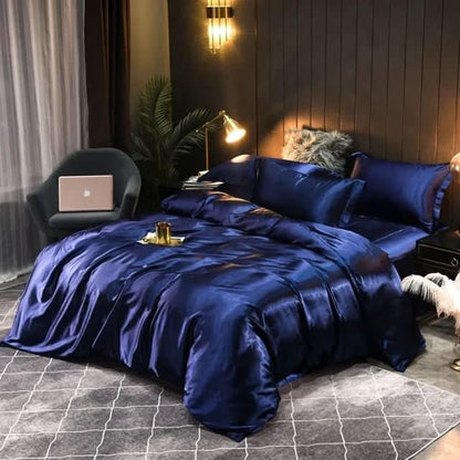 Sandsberg | Luxuriöse Seidendeckenbezug für erholsamen Schlaf