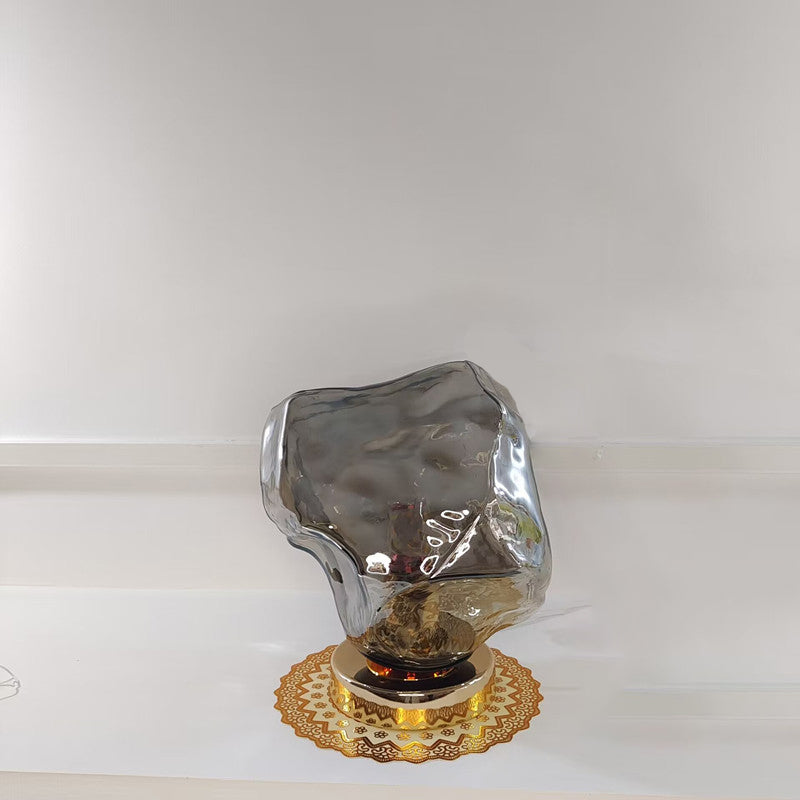 Zeitgenössische kreative Glas Lava Design 1-Licht Tischlampe für das Schlafzimmer