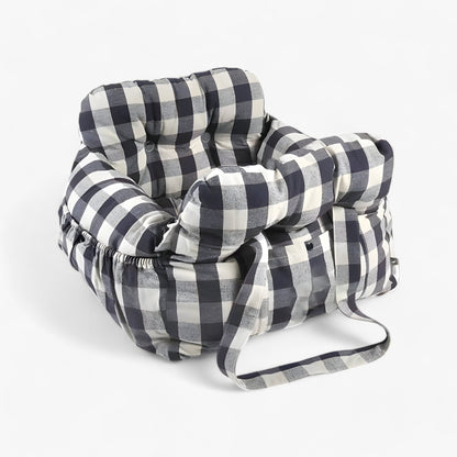 Sandsberg | ComfyRide | Hund Autositzbett – Sicher, Weich & Reisefreundliche Haustiertrage