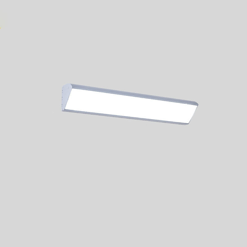 Zeitgenössische industrielle wasserdichte Aluminium rechteckige Rahmen Acryl LED Wandstrahler Lampe für Außenpatio