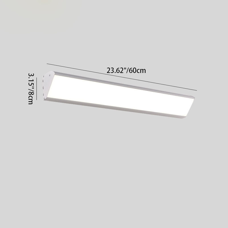Zeitgenössische industrielle wasserdichte Aluminium rechteckige Rahmen Acryl LED Wandstrahler Lampe für Außenpatio