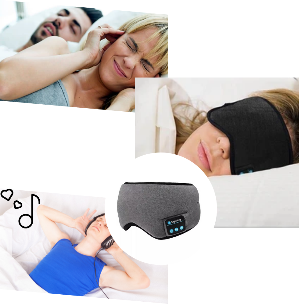 Bluetooth Schlafmaske: Tauchen Sie ein in einen friedlichen Schlaf mit integrierter Musik