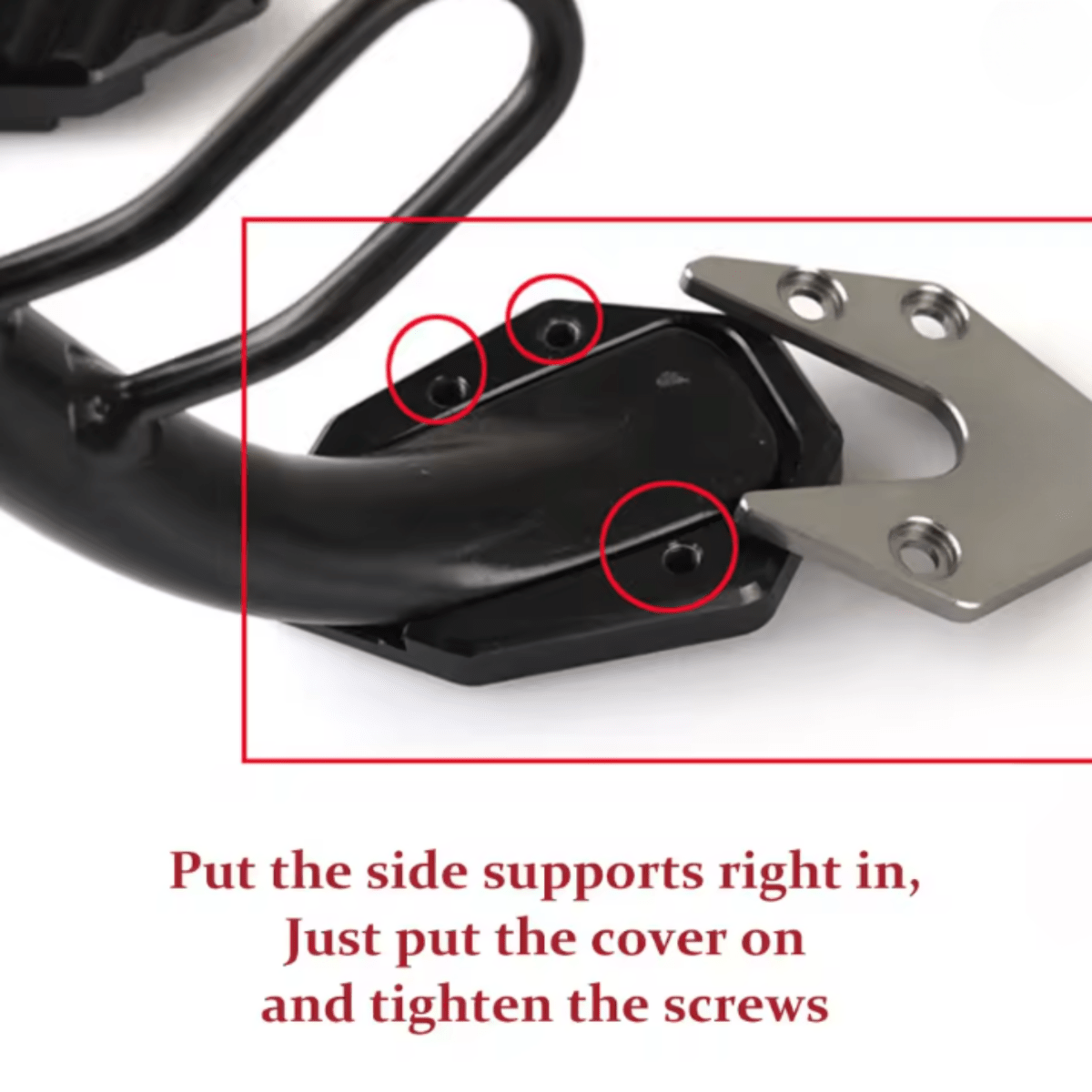 Sandsberg | Anti-Sink Motorradständer Pad für stabiles Parken