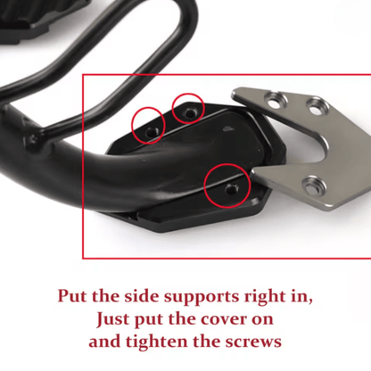 Sandsberg | Anti-Sink Motorradständer Pad für stabiles Parken