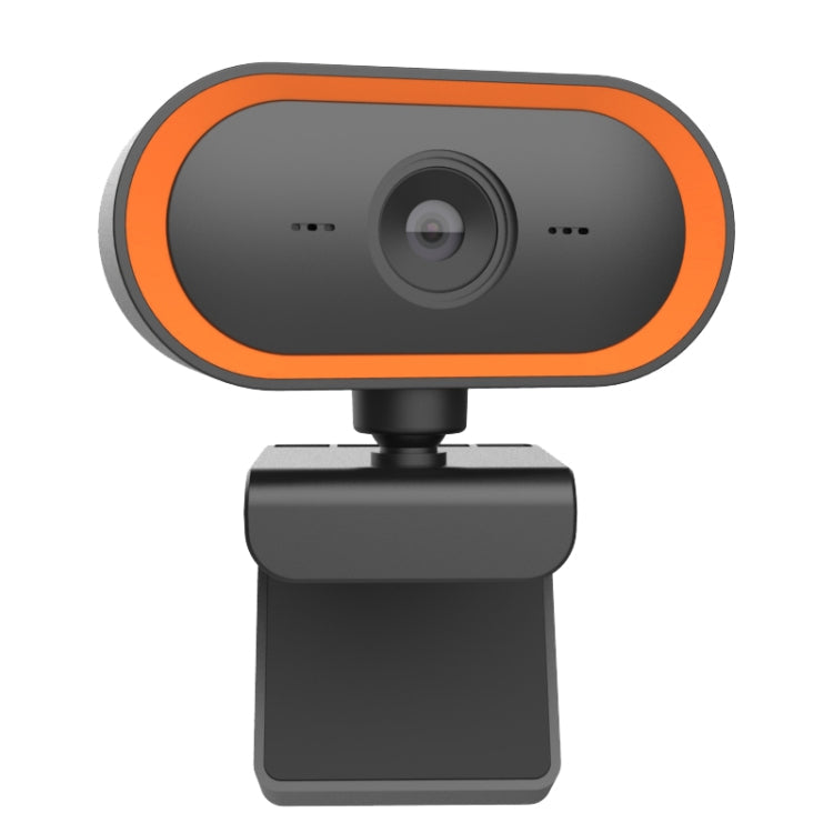 Sandsberg | C11 2K Bildqualität HD ohne Verzerrung 360 Grad Drehung Eingebautes Mikrofon klarer Sound Webcams mit Stativ (Orange)