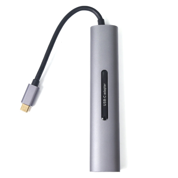 Sandsberg | V161B 9-in-1 Typ-C zu HD / VGA / USB3.0 / SD / 3.5mm Audio / TF-Kartenleser HUB
