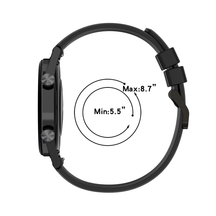Sandsberg | For Honor Watch GS3 22mm Vertikales Silikon-Uhrenarmband (Grün)