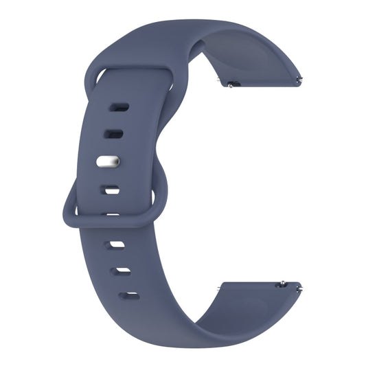 Sandsberg | Für Honor Watch GS 3 22mm Einfarbiges Silikon-Uhrenarmband (Rock Cyan)