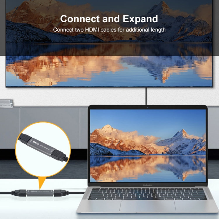 Sandsberg | JUNSUNMAY 8K 30m HDMI Adapter Signalverstärker HDMI Repeater Extender(Grau)