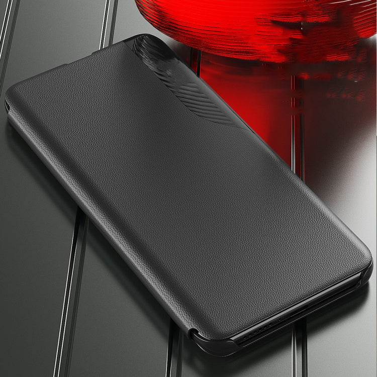 Für Samsung Galaxy S24 Ultra 5G Attraction Flip Holder Leder Handyhülle (Violett)