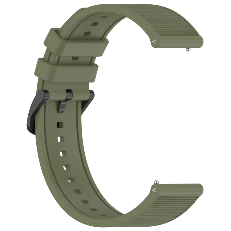 Sandsberg | Für Huawei Watch 3 Pro Neue 22mm Strukturiertes Silikon Einfarbige Armbanduhr (Rot)