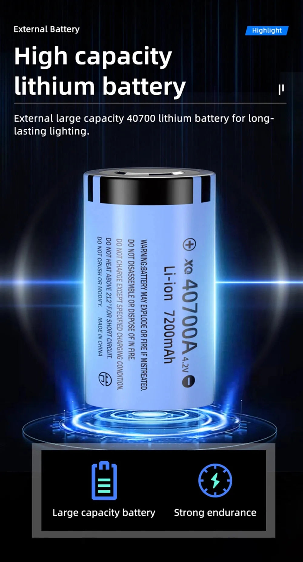 Sandsberg | Hochleistungs-LED-Taschenlampe