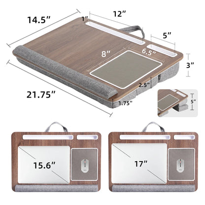 Sandsberg | Tragbarer Laptop-Tisch mit Kissen
