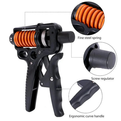 Verstellbarer 5-165kg Schwerer Handgriff-Stärker - Fingerexpander für Arm-, Handgelenk- und Unterarmtraining