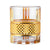 Sip in Style mit dem europäischen Luxus Golden Old Fashioned Whiskey Rock Glas