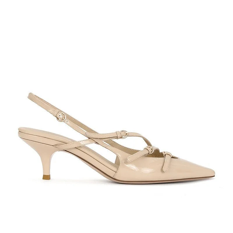 Patentleder Quadratzehen Damen Pumps 6cm hohe Absätze Elegante Frühling Sommer Büro Damen Schuhe