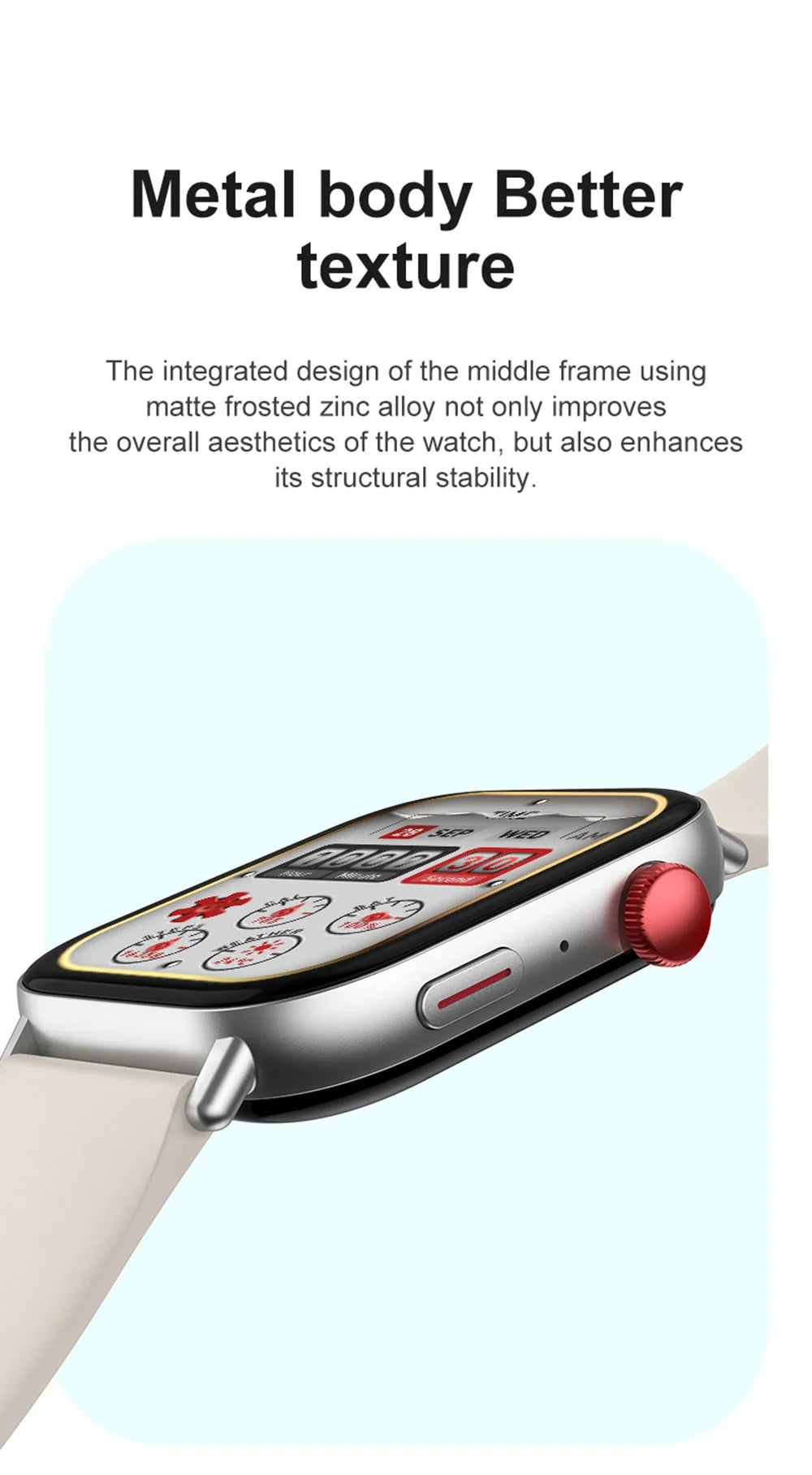 Sandsberg | 2 In 1 Fitness Tracker Sprachkommunikation Smartwatch