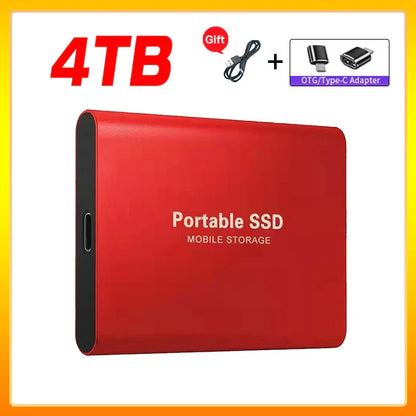 Sandsberg | Hochgeschwindigkeits-Externe Solid State Drive 1TB Tragbare Externe Festplatte ssd 2TB Externe Festplatte ssd Festplatte Für Laptop Mac