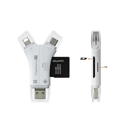 Sandsberg | 4 In 1 Flash Drive Kartenleser