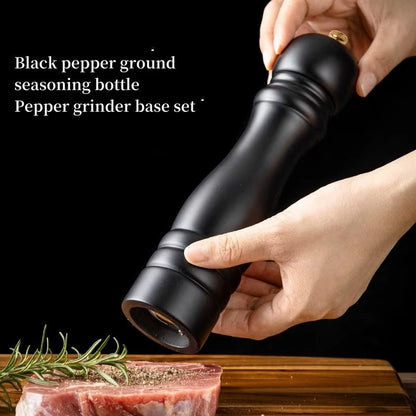 Sandsberg | Salz- und Pfeffermühle Set – Manuelle Gewürzmühle aus Holz mit Keramikmahlwerk & Einstellbarem Mahlgrad