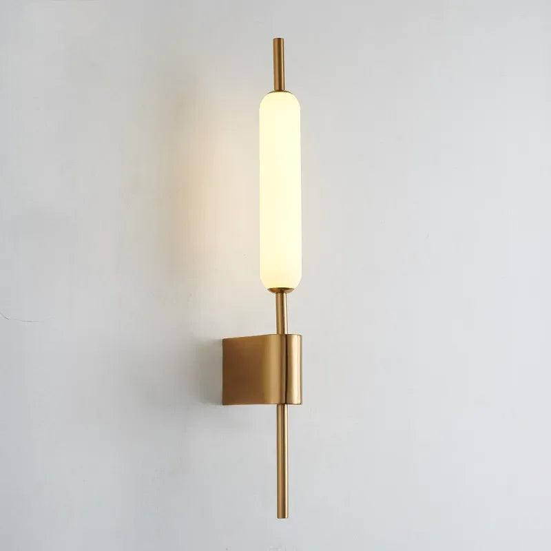 Sandsberg | AuraGold – Elegante Gold Wandlampe für LED-Beleuchtung