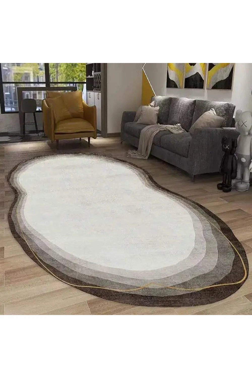 Cosmic Fade Moderner Teppich