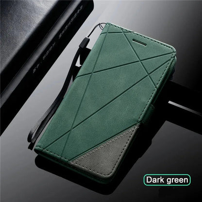 Flip Magnetisches Ledercover für Samsung Galaxy A Series