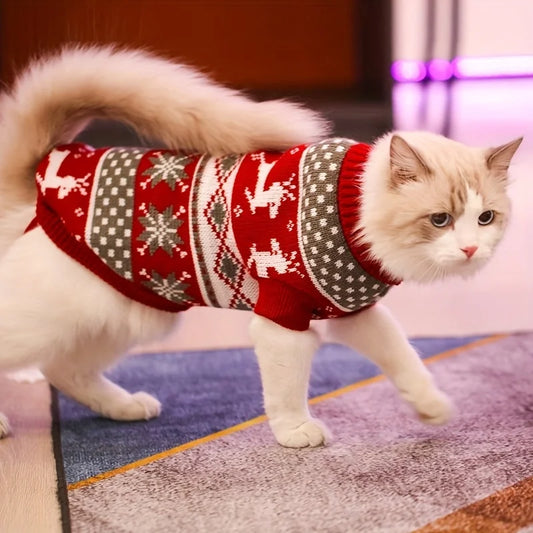 Sandsberg – Weihnachts-Pullover für Hunde und Katzen