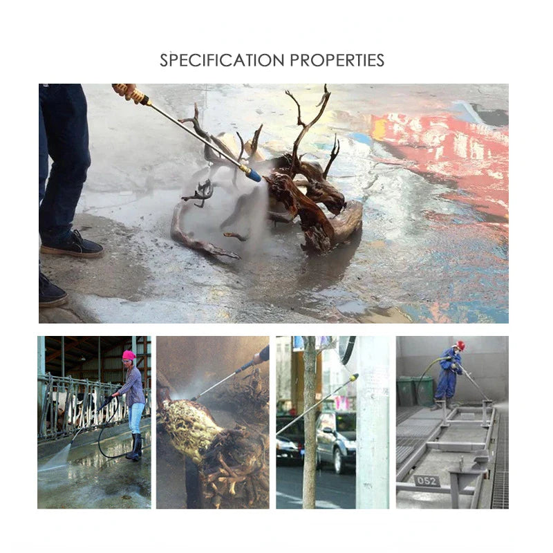 Sandsberg | 360 Grad drehbare Hochdruckdüsen-Sprühgerät