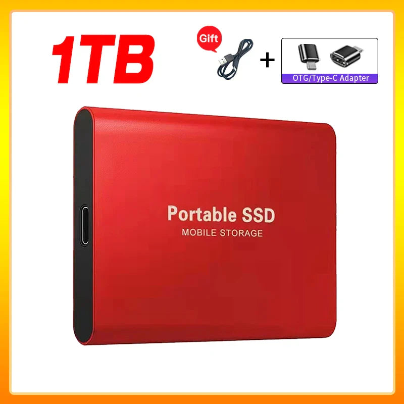 Sandsberg | Hochgeschwindigkeits-Externe Solid State Drive 1TB Tragbare Externe Festplatte ssd 2TB Externe Festplatte ssd Festplatte Für Laptop Mac