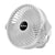USB wiederaufladbarer Mini Ventilator 360 Rotation 3 Gänge Deckenventilator Tischventilator tragbarer Häng ventlator für Camping Zelt Outdoor Zuhause