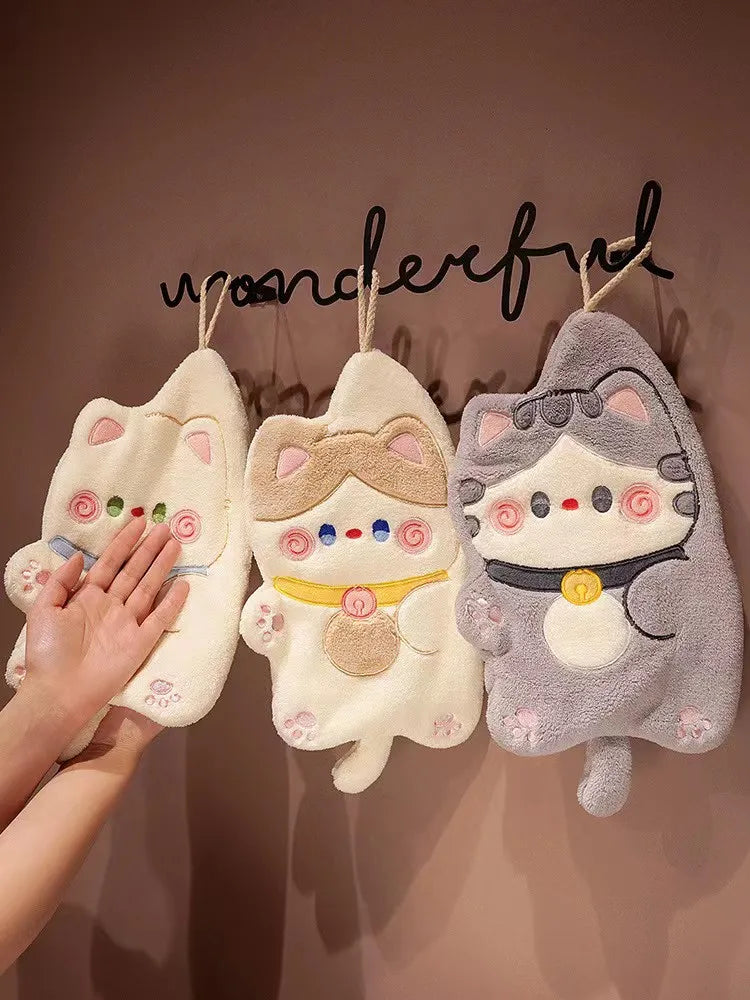 Süße Katzen Handtücher