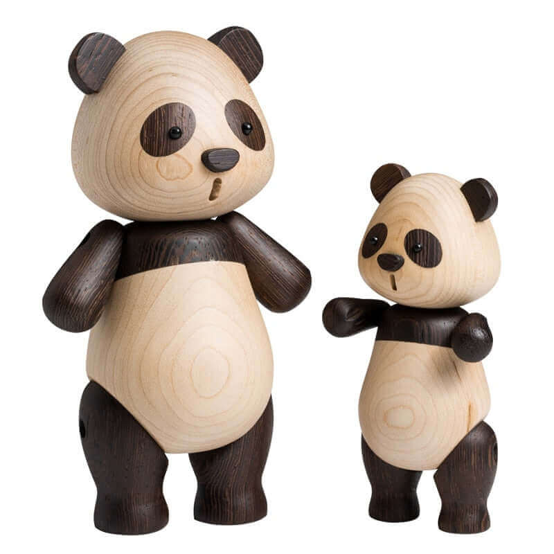 Luxus Holz Niedlicher Panda Ornament