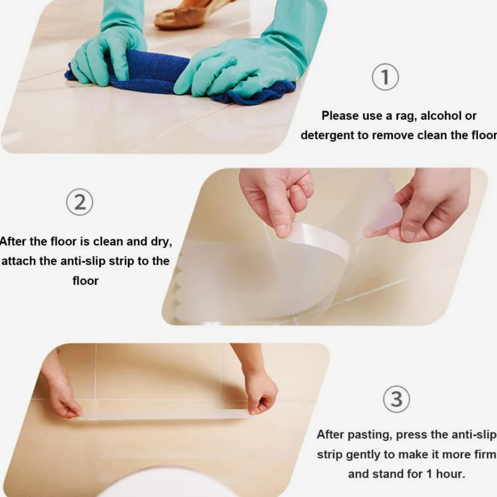 Sandsberg | Transparente Anti-Rutsch-Streifen