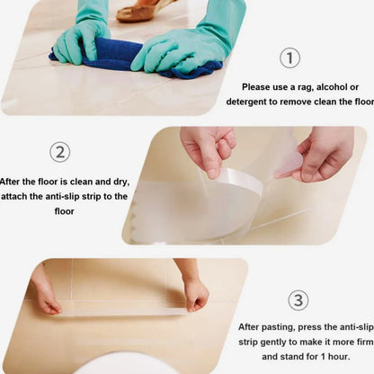 Sandsberg | Transparente Anti-Rutsch-Streifen