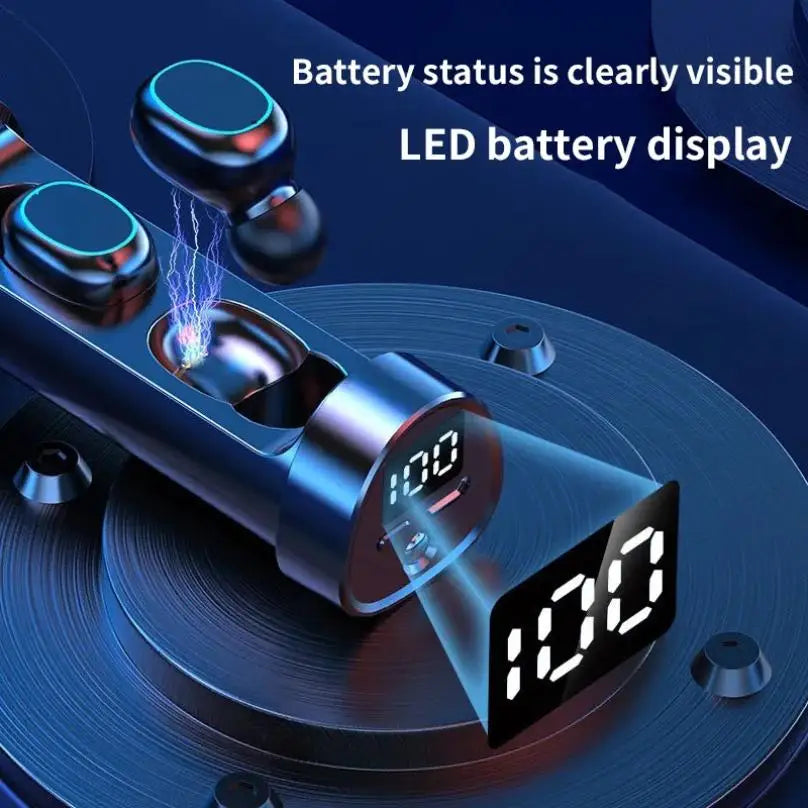 Sandsberg Super Lightweight True Wireless Kopfhörer Ohrstöpsel Mit Etui & Taschenlampe