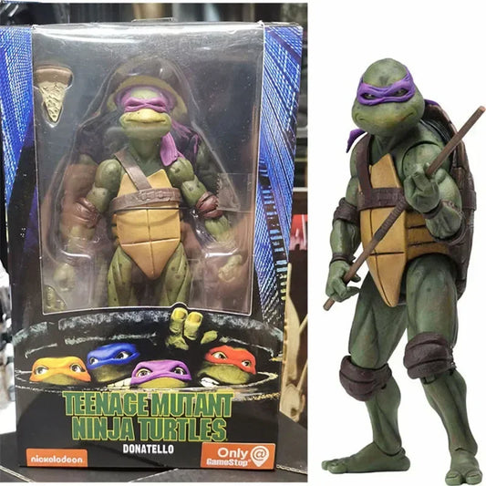 Ninja Turtle Anime Figur Neca 1990 Filmversion Limitierte Edition Actionfigur Modell PVC Statue Sammlungen Geschenke Für Kinder