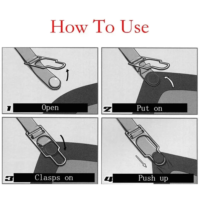 Sandsberg | Unisex rutschfester elastischer Hemdhüftriemen