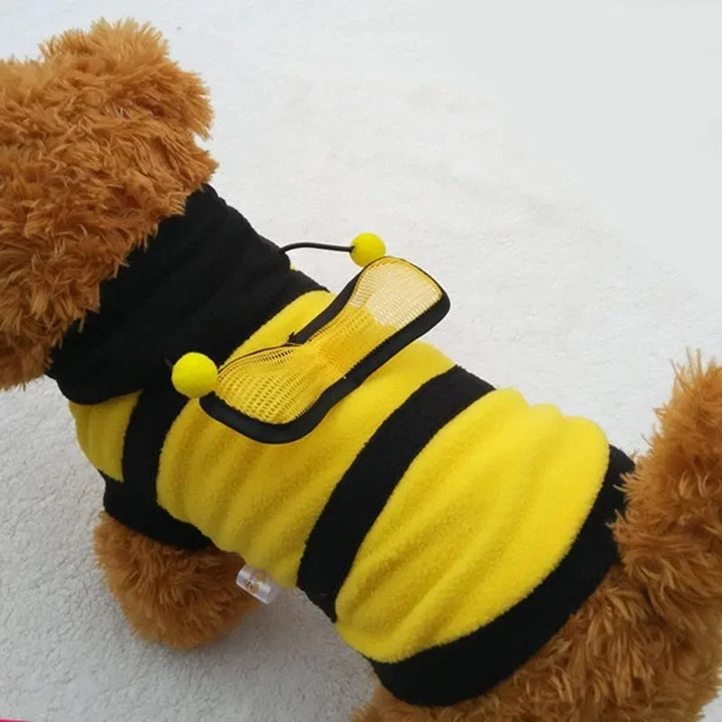Sandsberg-Kostüm Hundehoddie – Kuscheliger Fleece-Mantel für Hunde und Katzen