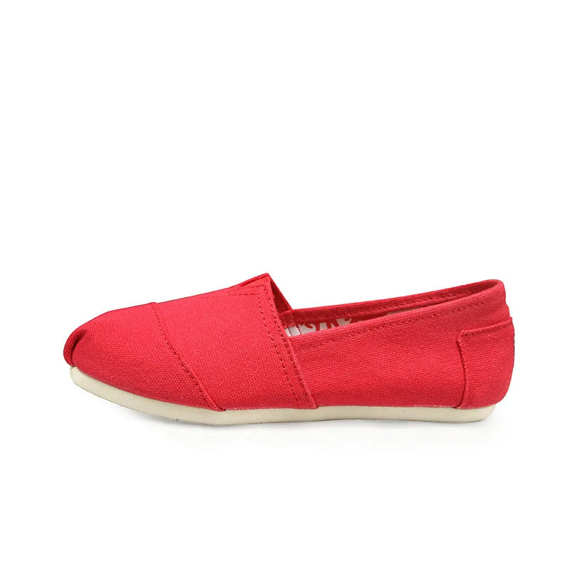 Männer und Frauen Einfarbige Schuhe Atmungsaktive Flache Canvas Flache Schuhe Einfarbig Weiche Leder Leinen Schuhe