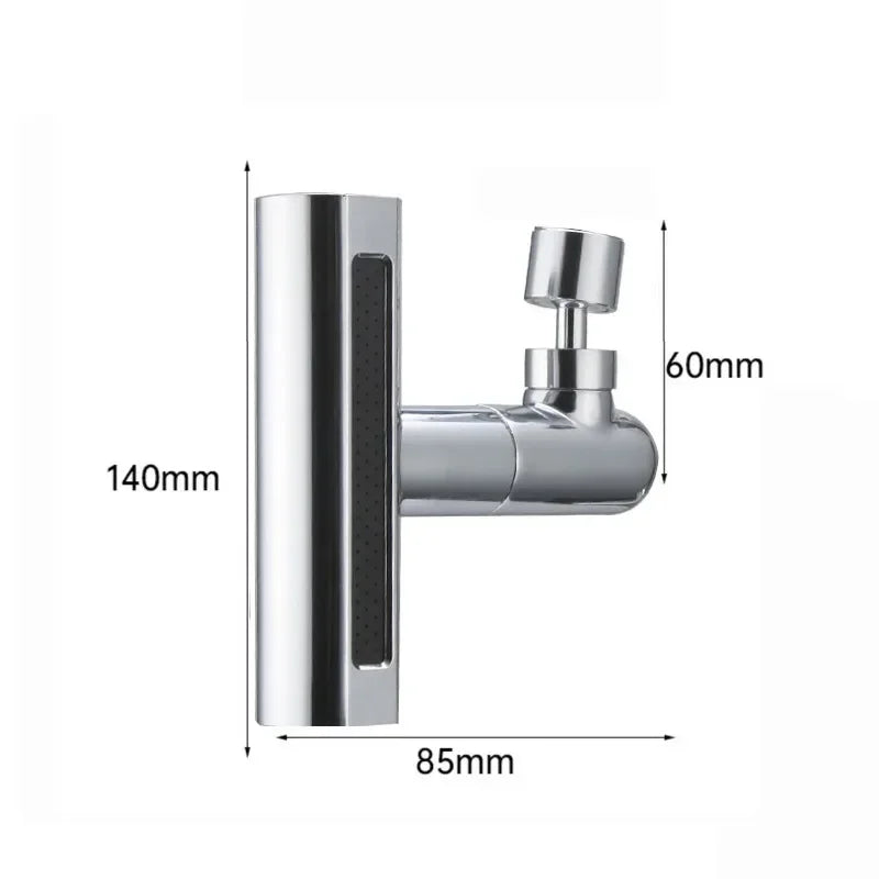 Ausziehbarer Wasserhahn – Flexibler Wasserhahn mit Sprühfunktion, Ideal für Spülen, Modernes Design, Leicht zu reinigen und Einfache Montage